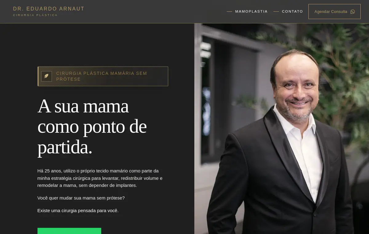 Prévia do site de Dr. Eduardo Arnaut